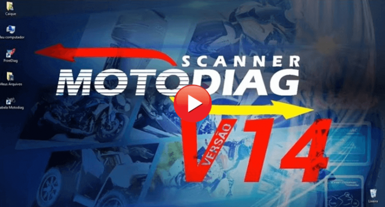 Instruções de uso Motodiag Workbook