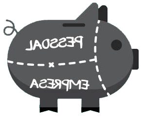 Separe gastos pessoais dos da empresa