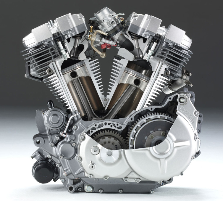 As principais configurações de motores de motos