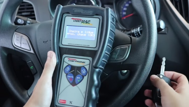 Máquina de codificação de chaves obdmap