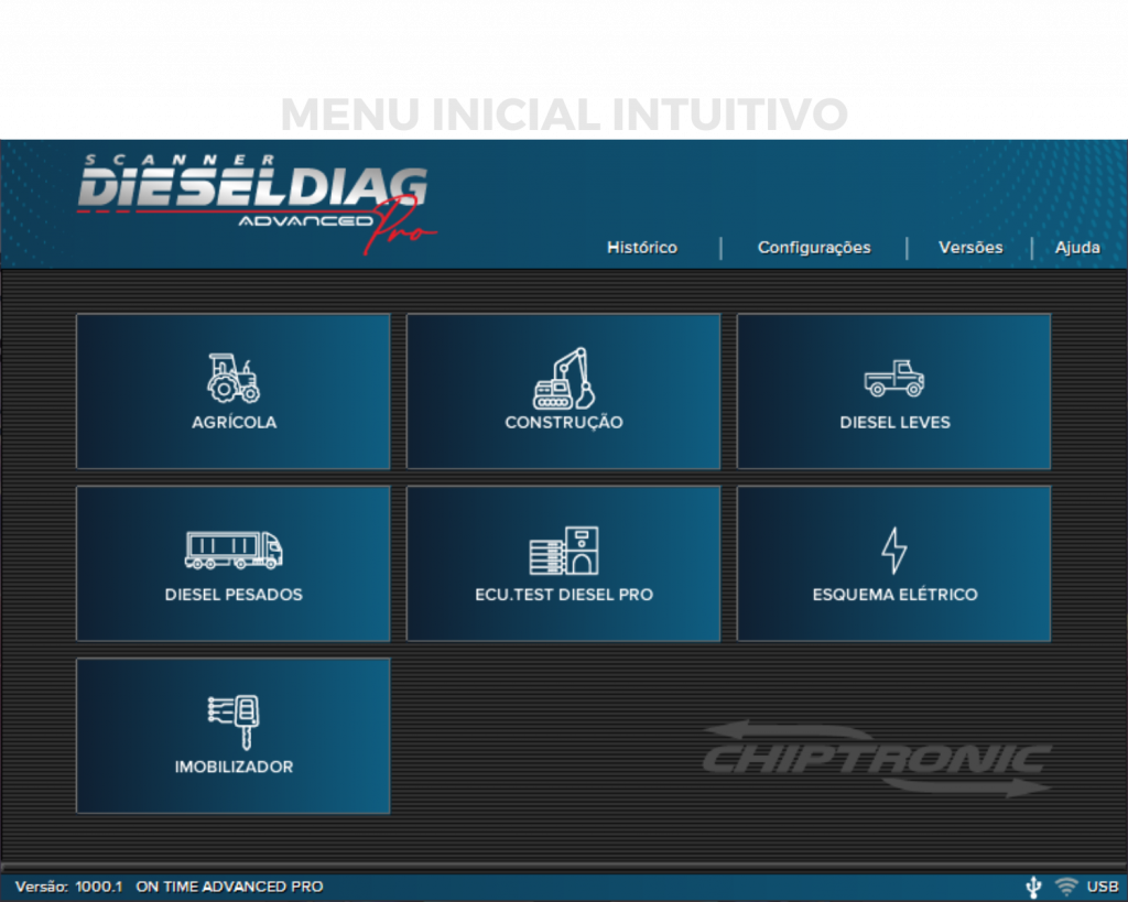 Menu Inicial Star MENU INICIAL INTUITIVO | Chiptronic